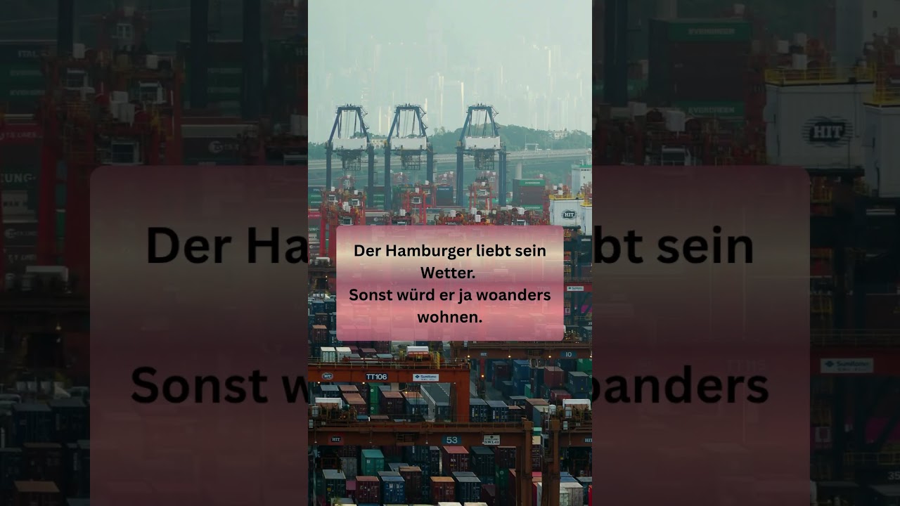 Hamburg, Regen und echte Liebe