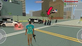 Miami Crime Vice Town - (Fight Policeman) | Police Car 🚗 Destroy || Android Gameplay HD screenshot 5