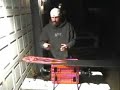 Snowboard waxing part one