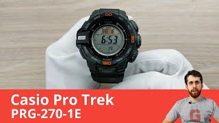 Часы и для путешествий, и для городской среды / Casio Pro Trek PRG-270-1E