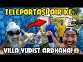 Timboi water teleport ke villa yudist ardhana  berenang dan ajarin jump start kak yudist