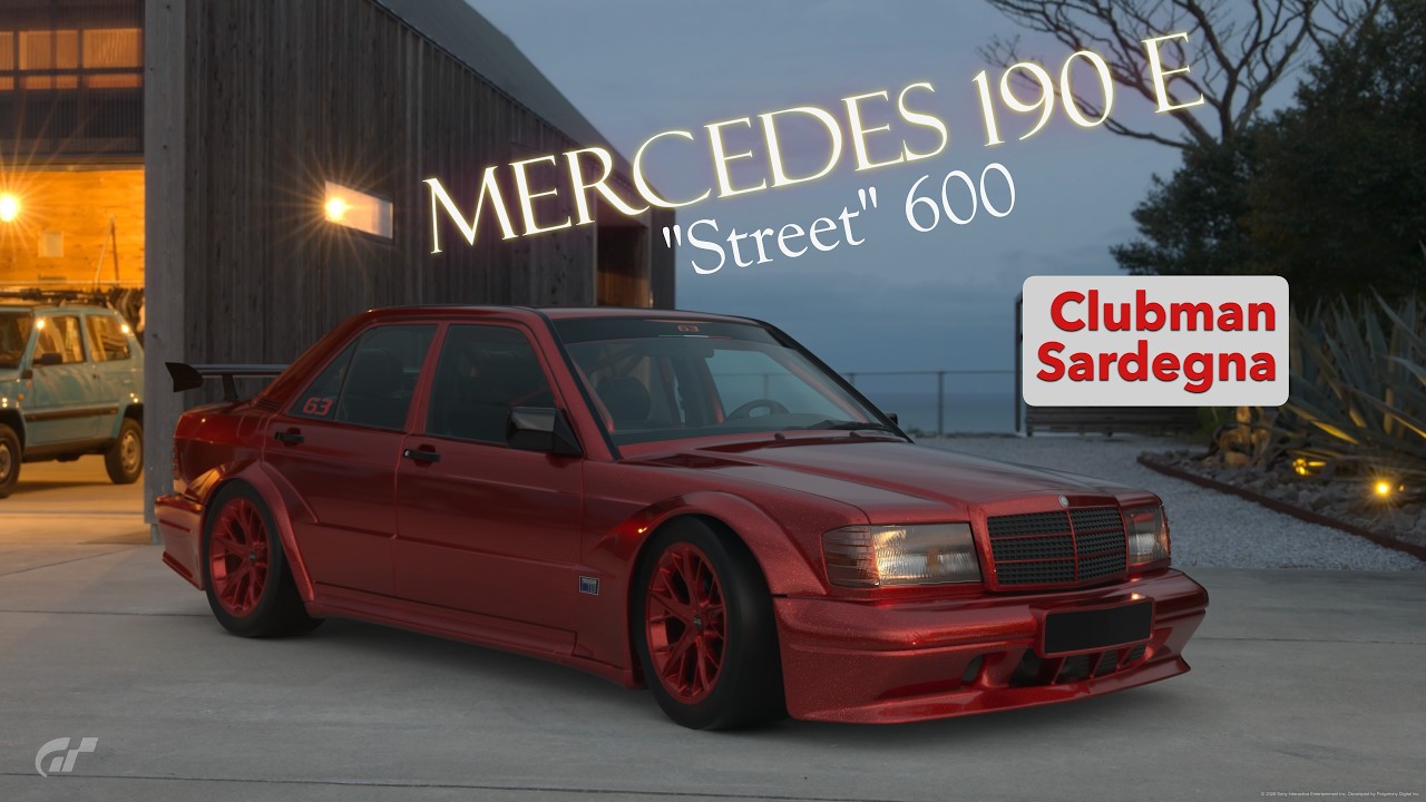 Gran Turismo 7 Mercedes 190 E 2.5 - 16 Evolution II 1991 