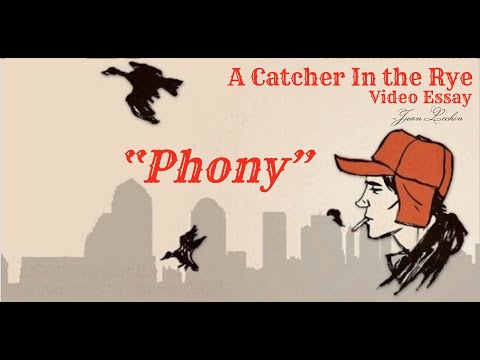 Video: Co jsou falešní v Catcher in the Rye?
