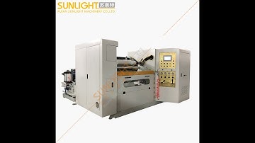 SLT-SH Straw Paper Slitting Rewinding Machine For Making Paper Straw