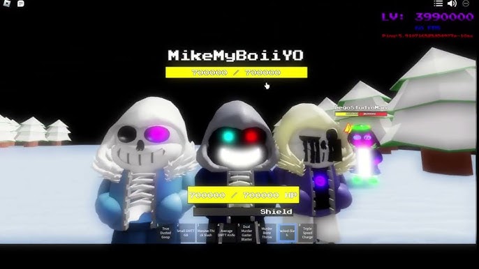 SANS MULTIVERSE BATTLES 2 #roblox #robloxsans #robloxundertale