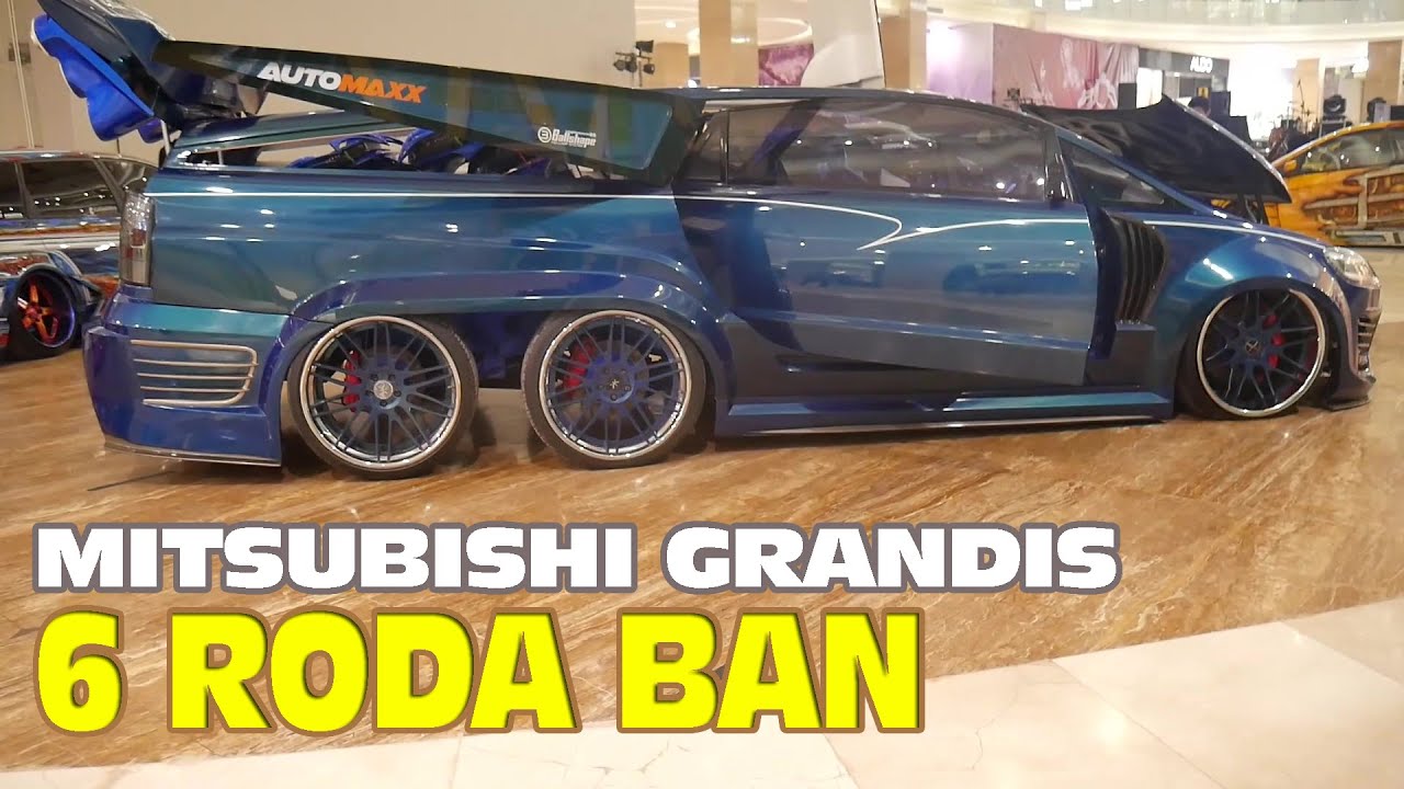 Mitsubishi Grandis Di Modifikasi Jadi 6 Roda By Bengkel Automaxx