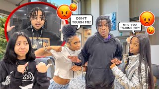 I FOUGHT SERAPH INFRONT OF ROMAN 😱😳*WHO DID HE CHOOSE?!?* PRANK‼️