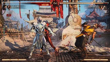 Mortal Kombat 1 Sub-Zero & Sareena Easy High Damage Fatal Blow Combo 1