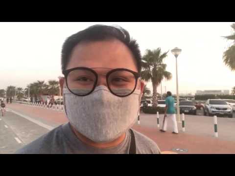 A walk at Al Mamzar Beach Park || Dubai Camel