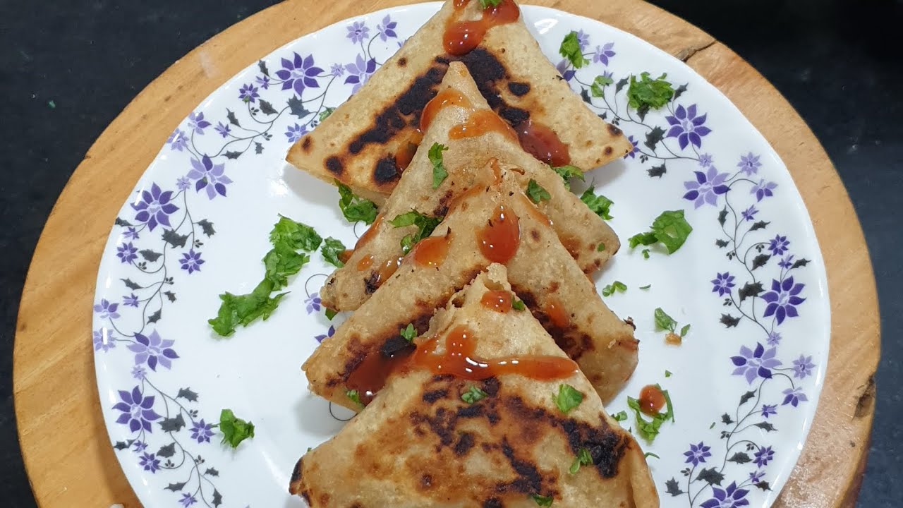 Samosa Roti Leftover Roti Samosa | Samosa Tea Time Sancks #viral #trending #food ...