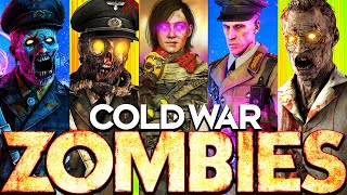 All CW ZOMBIES EASTER EGGS!! [Speedrun] (Call of Duty: Cold War Zombies)