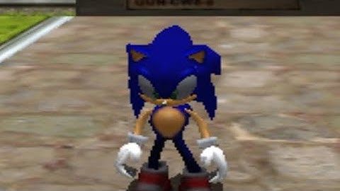 Playing Sonic Adventure 2 for the first time!
