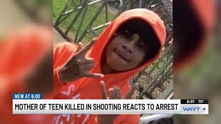 Mother of Lexington teen killed in shooting reacts to related arrest