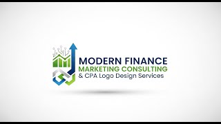 How To Create Modern Finance Marketing Consulting &amp; CPA Logo Design Services