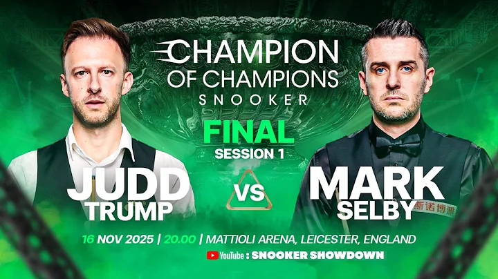 Judd Trump vs Mark Selby  Highlights | Champion of Champions Snooker 2025 🏆