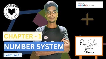@ptsclasses Chapter 1| Number System | Exercise 1F| One Shot Video | Class 9 | Important Questions