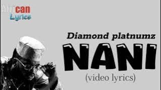 Nani By Diamond Platnumz (Video lyrics) #nani #africanlyrics #wasafi
