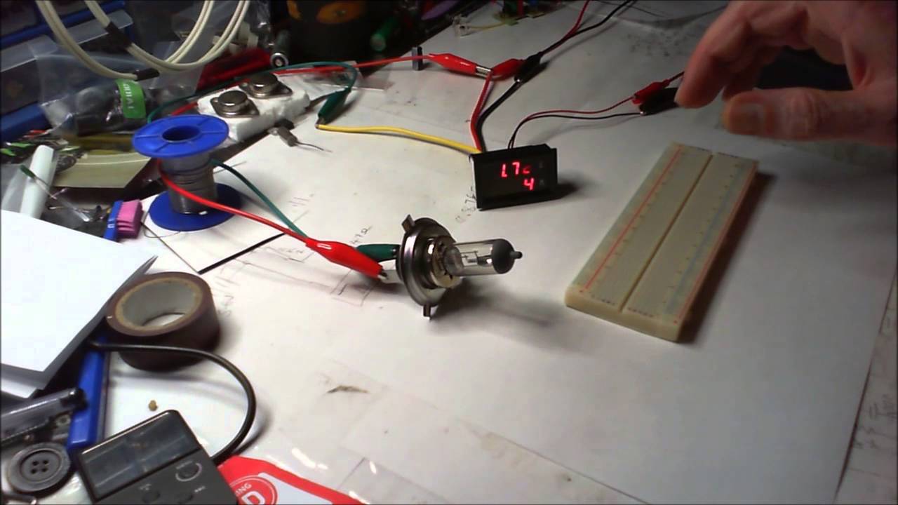 Ebay Volt Amp Meter Red Red Display Wire Up Pt1 - YouTube