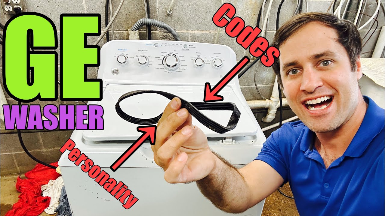 Why This GE Washer Isn't Washing or Spinning | Only 2 Error Codes