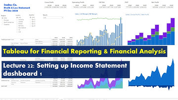 Lecture 22: P&L Dashboard 1 - Setting up - Course: Tableau for Financial Reporting & FA