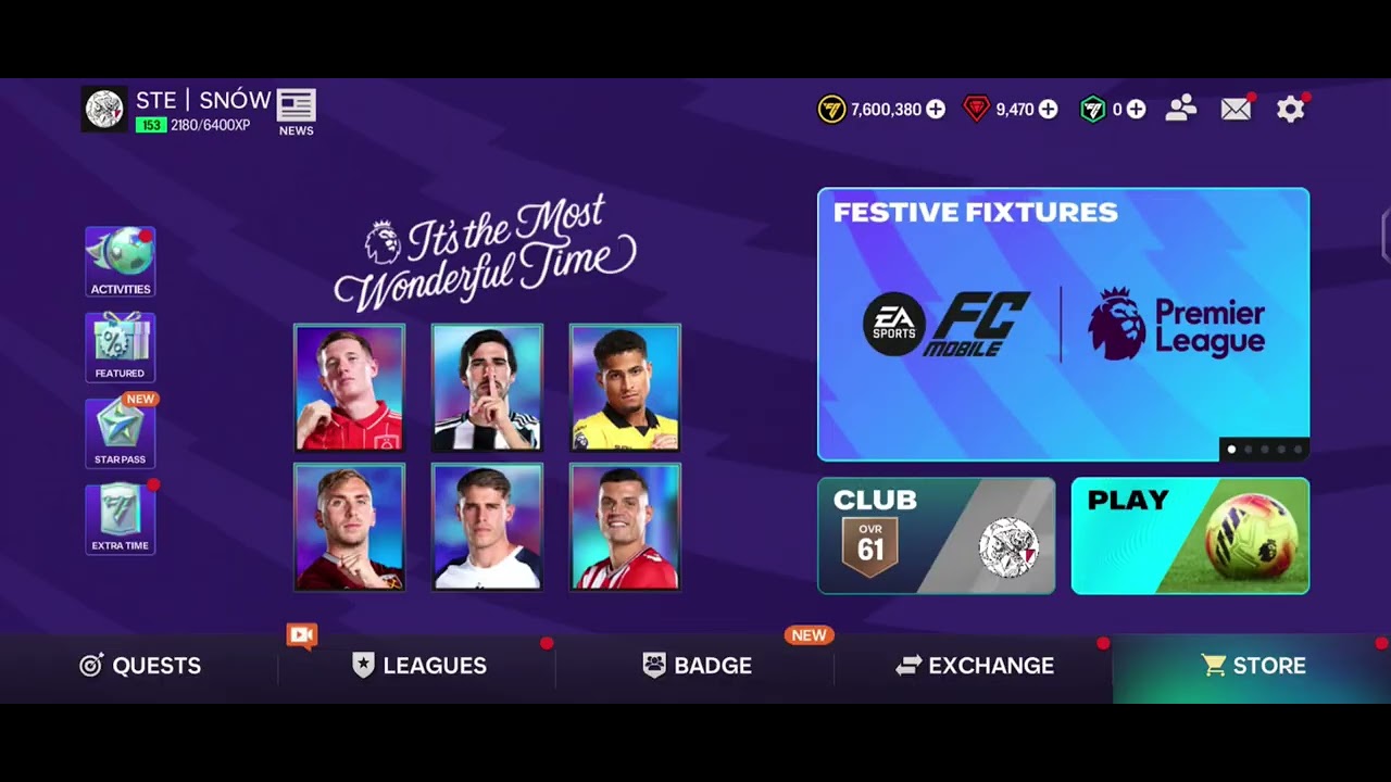 FC MOBILE EXTRA TIME PACK OPENING AND FESTIVE FIXTURES WEEK 4 GRIND.