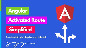 How to use activated route in Angular?