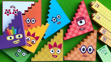 Looking for Numberblocks NEW 100 171 Puzzle Tetris Shape ASMR  | Numberblocks Satisfying Video