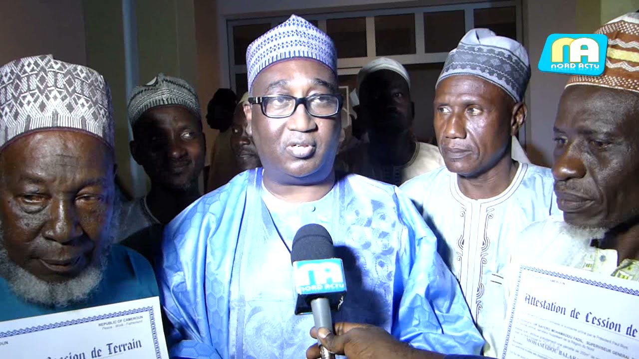 Garoua: Dr Mohamadou Bayero Fadil offre des parcelles de terrain à 100 familles [Nord Cameroun]