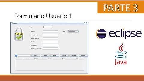 Sistema de reserva para restaurante en Java y MySQL Parte 3 - Formulario Usuarios 1