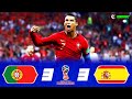 Portugal 3-3 Spain - World Cup 2018 - Cristiano Ronaldo's Hat-trick - Extended Highlights - EC - FHD