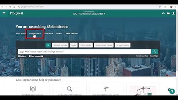 Using Filters in ProQuest Central