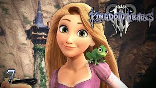 LET DOWN YOUR HAIR - Let's Play - Kingdom Hearts 3 - 7 - Walkthrough and Playthrough