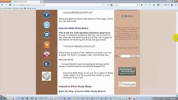 Computer Tools For Bible Study Part III:  Inductive Bible Study Aids at Into Thy Word