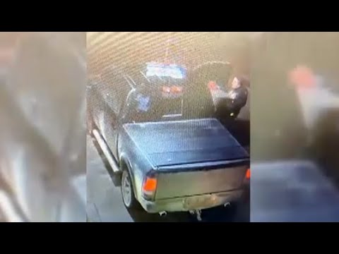 WARNING: Ontario police officer dragged by stolen truck