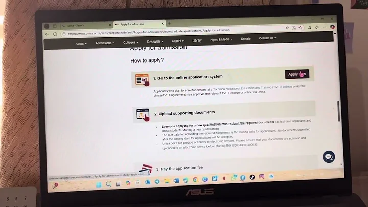 HOW TO APPLY ONLINE AT UNISA FOR 2026