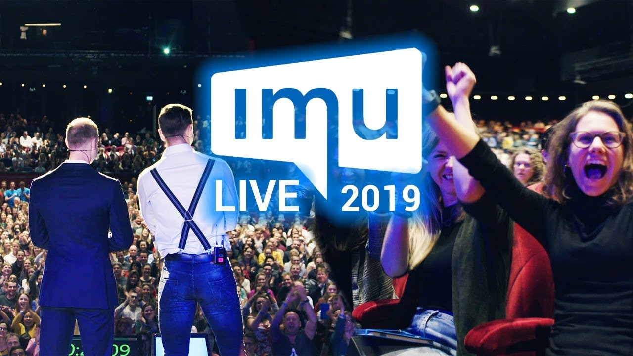 IMU Live 2019: Het grootste online marketing event van Nederland! - YouTube