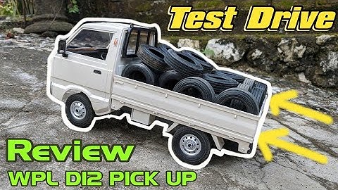 TEST DRIVE & REVIEW RC PICK UP WPL D12