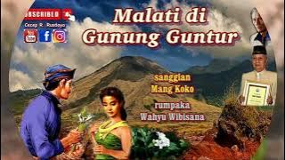 Malati di Gunung Guntur karya Mang Koko   Wahyu Wibisana