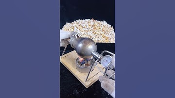 Mini popcorn machine makes delicious roasted sweet Carrot#popcorn #diy #shorts