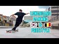 LONGBOARD DANCING &amp; FREESTYLE | KOREA - BELGIUM | JIN CHA - ANDREI CHURAKOV