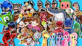 Coffin Dance MEGAMIX 6 - Tsum Tsum & Sonic & Gummy Bear & Gravity Falls & Ladybug & Pony & PJ Masks