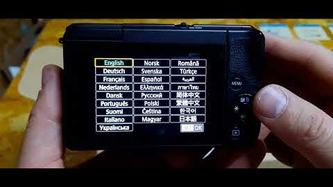 How to Change Language on Canon EOS M10