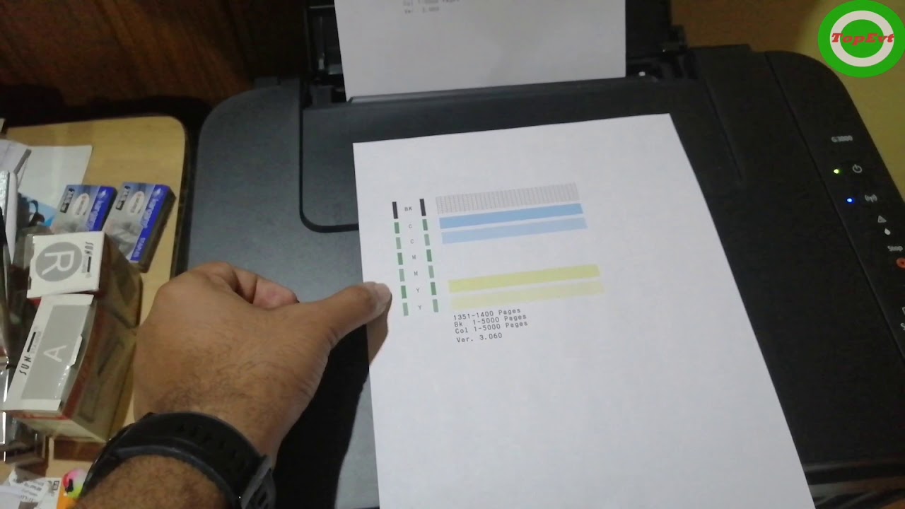 Canon Printer Not Printing Color Correctly -Solved- Canon G3000/G3010/G2010/G2000