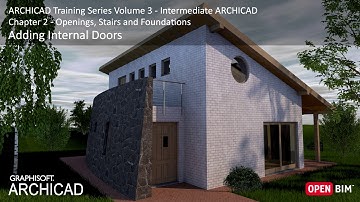 Adding Internal Doors - ARCHICAD Training Series 3 – 16/52