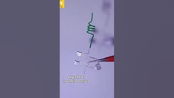 ⚡Amazing wireless electric current tester by C1815 transistor #yt#shorts#invention#series