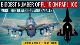 Biggest Number PL-15 On PAF J-10C | More Then Newer F-16 And Rafale? | Defence Outpost