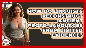 How Do Linguists Reconstruct Ancient Proto-languages From Limited Evidence? - Anthropology Insights