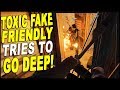RUST SOLO SURVIVAL - TOXIC FAKE FRIENDLY TRIES GOING DEEP! (Part 3)