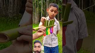 Creative Bamboo Balloon Toy | Amazing 5 Tube DIY Craft Idea