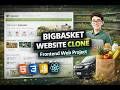 BigBasket Clone website